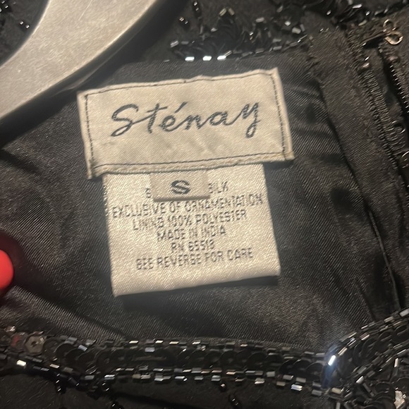 Stenay sequins & beaded top XS - Picture 3 of 3